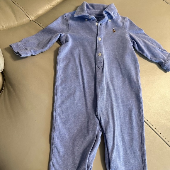 Big Pony Cotton Mesh Polo Coverall - Picture 6 of 8